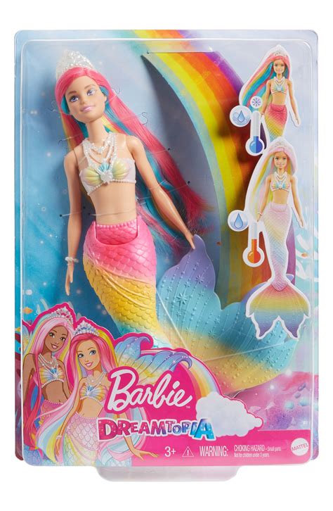 color changing mermaid doll|More.